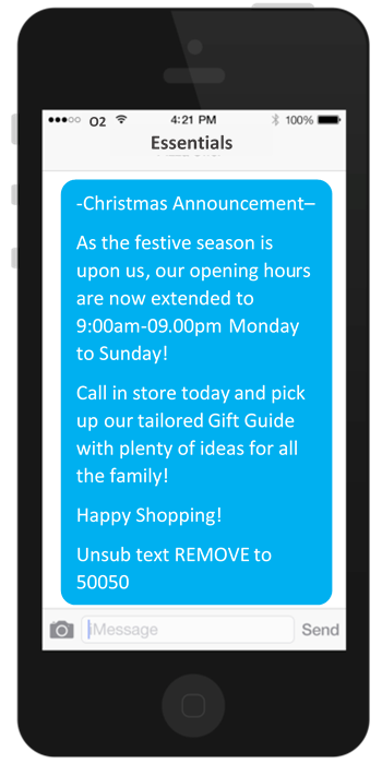 Christmas Marketing - Mobile Messaging